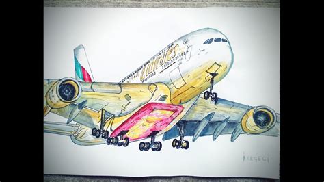 Avion A380 Dessin