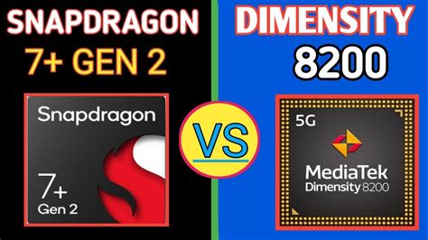 Snapdragon 7+ Gen2 Vs Dimensity 8200 Geekbench & Antutu Score - YouTube