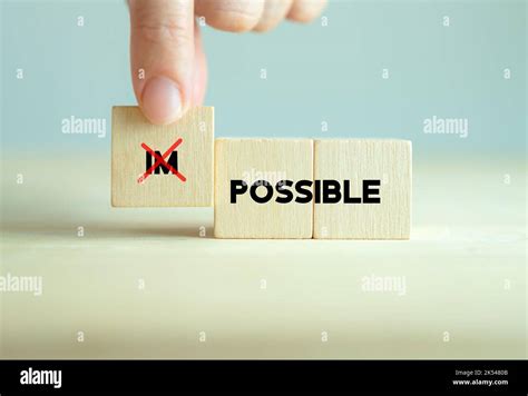 Positive mindset, business, success, challenge, motivation, achievement and possible concept ...