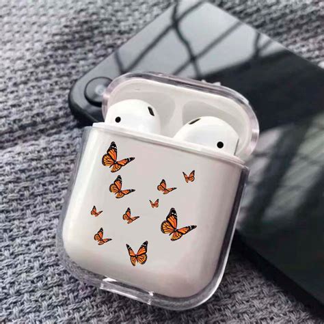 Butterfly Airpods Case Clear Airpod Pro Case Cute Plastic | Etsy