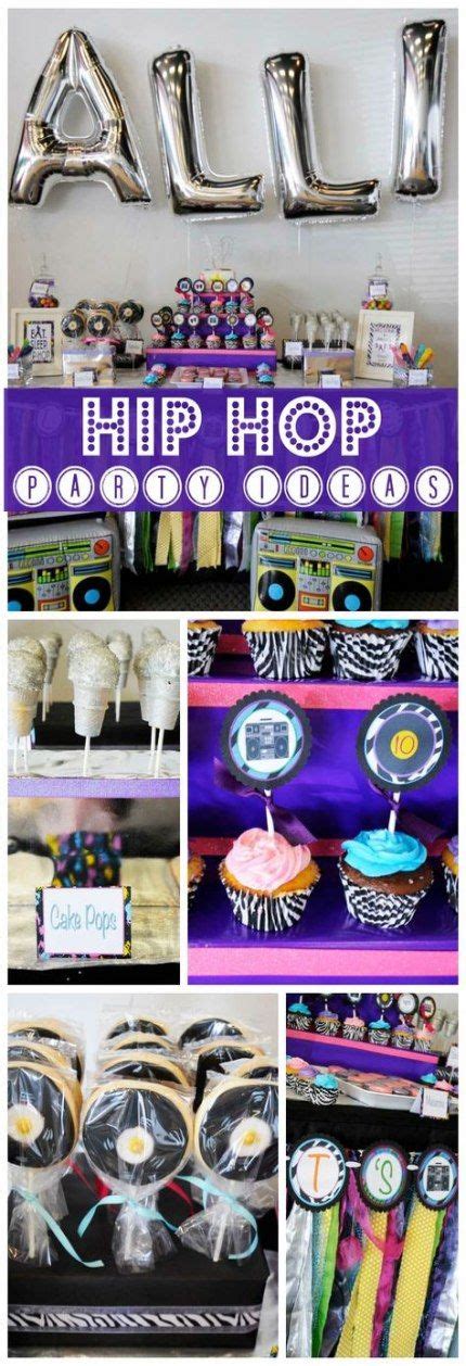 Hip Hop Dancing Kids Birthday Parties 23+ Ideas For 2019 | Hip hop birthday, Hip hop birthday ...