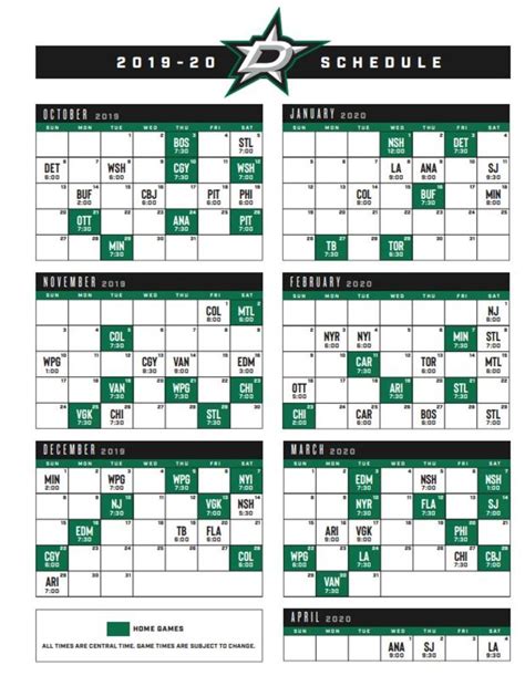 Dallas Stars Release 2019-20 Schedule | 105.3 The Fan