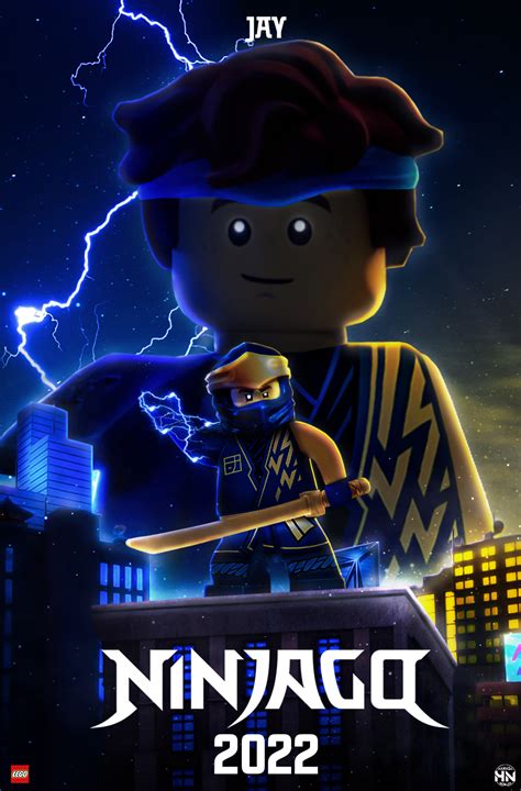 Ninjago Jay EVO 2022 Poster by HamadaNinjaArt on DeviantArt