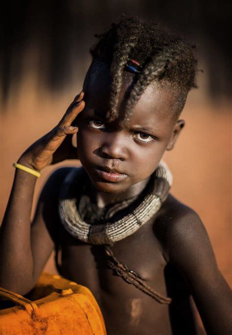 Namibia | African people, African children, African tribal girls