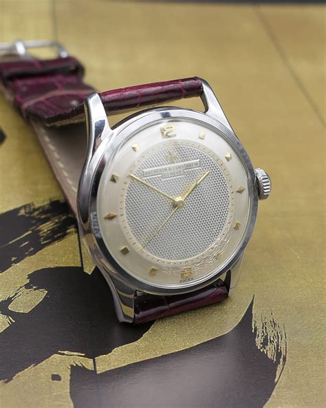 1950s Vacheron Constantin Patrimony ref. 4310 in steel - Sabiwatches