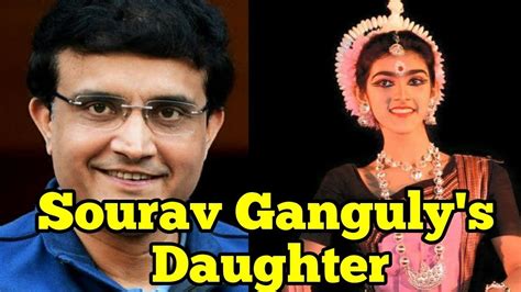 Meet Sourav Ganguly's Beautiful Daughter Sana Ganguly - YouTube