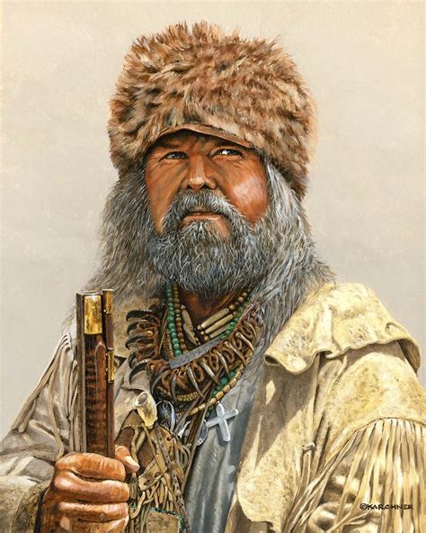 Work In Progress - The Mountain King, Gage Skinner | Mountain man, Western art, Mountain man ...