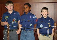 Webelo Crossover Ceremony | The Webelos of Cub Scout Pack 20… | Flickr