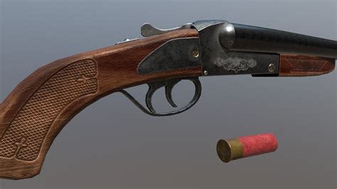 Shotgun Lupara - 3D model by Do Thinh (@HLUDarksoul) [6a7ade2] - Sketchfab