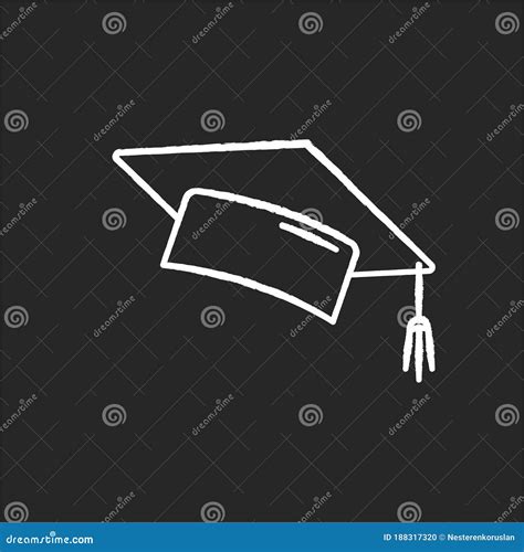 Black White Drawing Graduation Cap Stock Illustrations – 712 Black ...