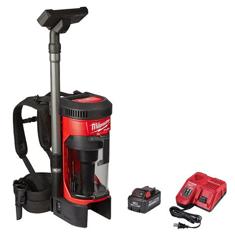 Milwaukee Tool M18 Fuel 18V Lithium-Ion Brushless Cordless 1 Gal. 3-in-1 Backpack Vacuum K ...