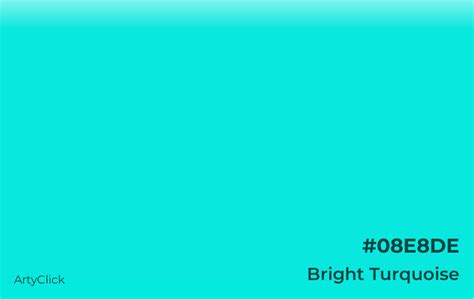 Bright Turquoise Color | ArtyClick