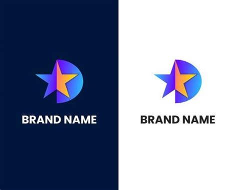 D Star Logo Vector Art, Icons, and Graphics for Free Download