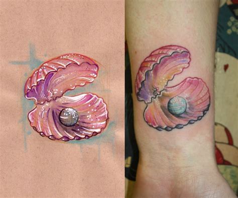 oyster pearl tattoo meaning - fruitandflowerspainting