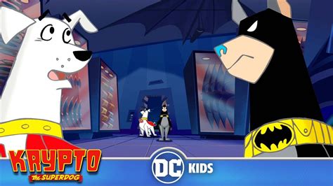 Krypto The Superdog | Teaming Up with Bat-Hound! | @dckids - YouTube