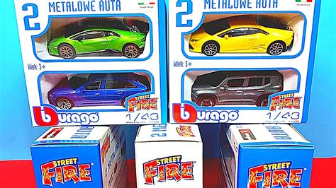 NEW Bburago cars collection | bburago 1/43 | bburago street fire 1/43 | bburago lamborghini 1/43 ...