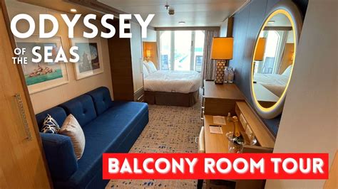 Odyssey Of The Seas Balcony Room Tour - Cabin 9540 - YouTube