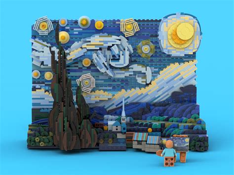 Vincent van Gogh's Starry Night Gets a 1,552-Piece LEGO Ideas Set - TechEBlog