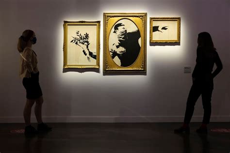 The Art of Banksy exhibit coming to Harvard Square in February, with over 100 pieces worth $35 ...