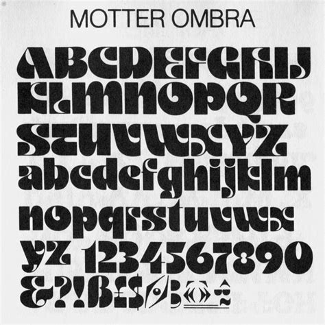 The Groovy Archives — Fun & Funky 70′s Fonts From the 1979 Letraset ...