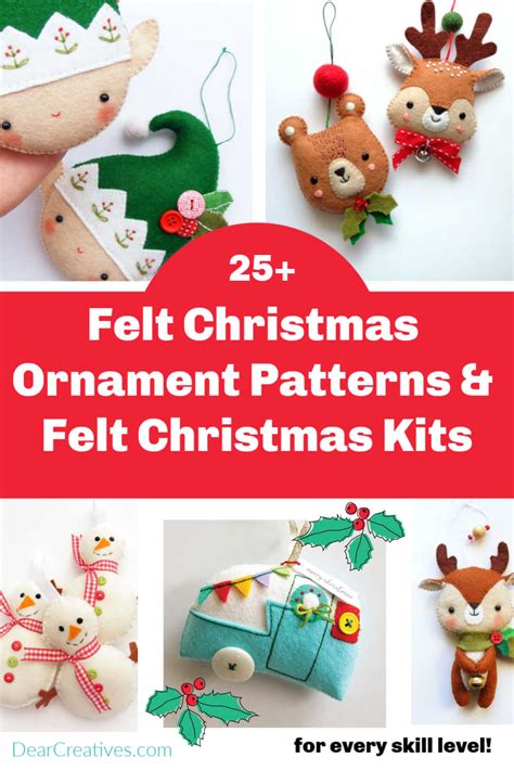 Christmas Ornament Patterns For Kids