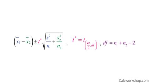 Confidence Intervals for Difference in Means (7 Examples!)