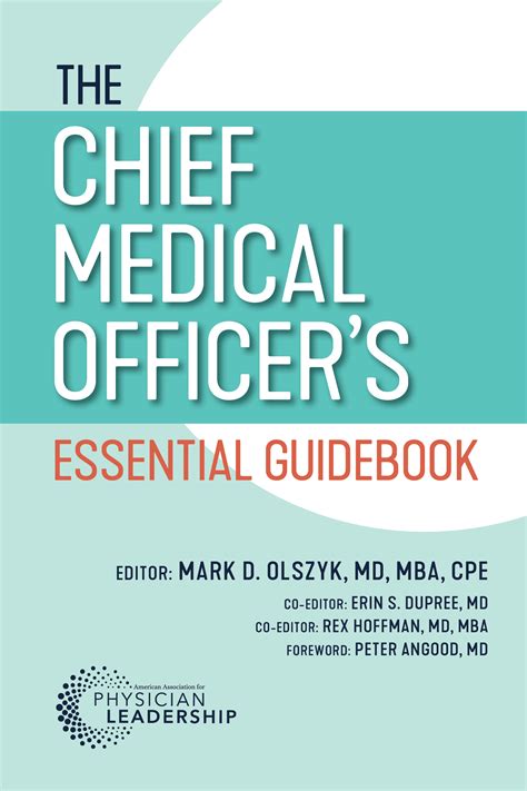 The Chief Medical Officer's Essential Guidebook | AAPL Book