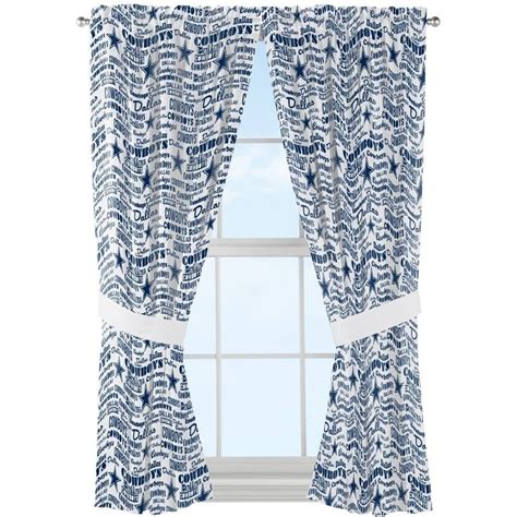 NFL Dallas Cowboys "Anthem" Window Curtain Panels, 1 Each - Walmart.com