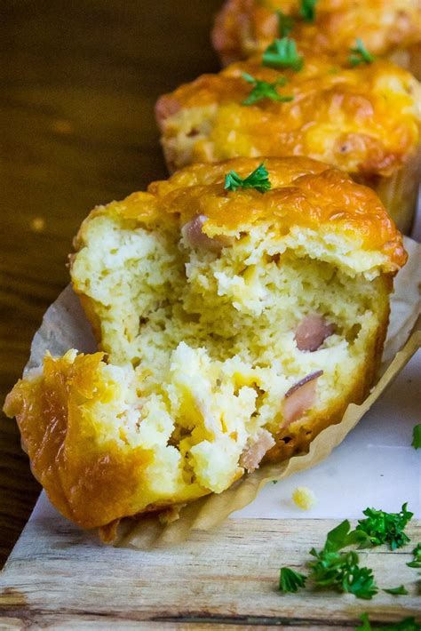 Ham and Cheese Muffins ~ Tastes like an Egg McMuffin to us-for real!