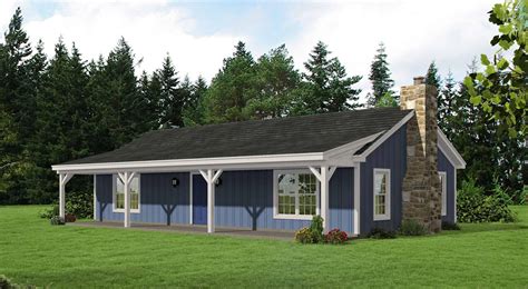 Open Concept 1200 Sq Ft Ranch House Plans : House Plan 51429 Ranch ...