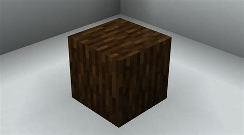 Spruce Wood Block in Minecraft
