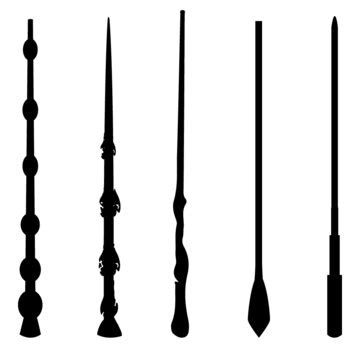 espada celebracion Persistente harry potter wand vector maquillaje Para un día de viaje sorpresa