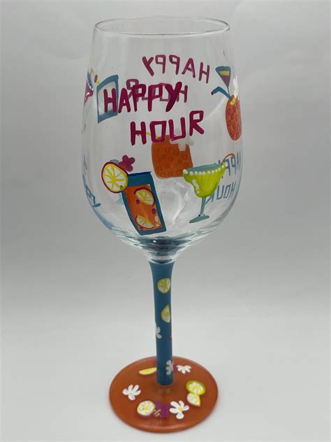 Happy Hour Wine Glass - CupofMood