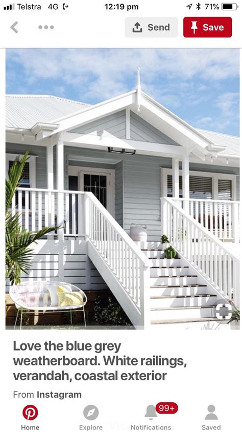 Pin on My Beach House | Beach house exterior, Weatherboard house, House paint exterior