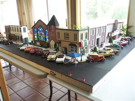 A downtown car show diorama - Dioramas - Model Cars Magazine Forum