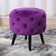 Extra Large Chesterfield Footstool Ottoman Coffee Table Bench Stool Plush Velvet | eBay