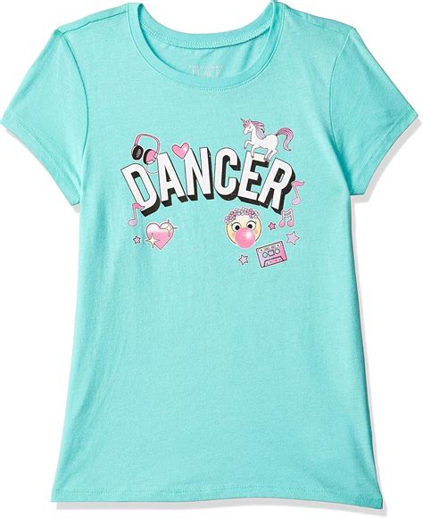 Buy The Children's Place Girl's Plain Regular fit T-Shirt at Amazon.in