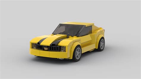 LEGO MOC Chevrolet Camaro by Brickster_Quickster | Rebrickable - Build ...