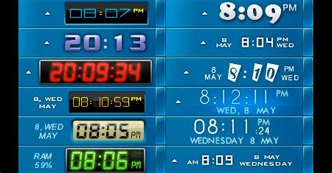 Digital clock download fo my desktop - winesno