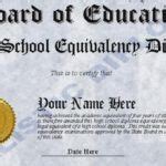 Ged Certificate Template Download (6) - TEMPLATES EXAMPLE | TEMPLATES EXAMPLE | Certificate ...