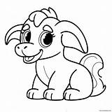 Webkinz Coloring Page 54333 42982 sketch template