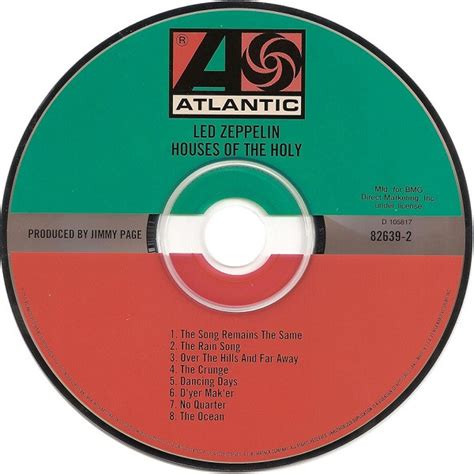 Houses of the Holy CD remaster question | Steve Hoffman Music Forums