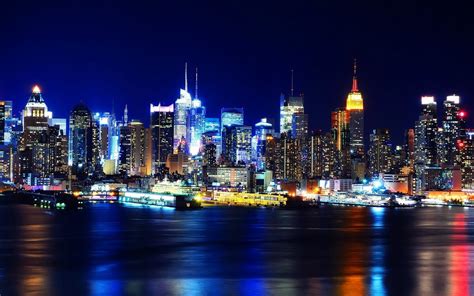 New York Night Wallpaper - WallpaperSafari