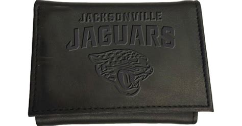 Evergreen Enterprises Black Jacksonville Jaguars Hybrid Tri-Fold Wallet ...