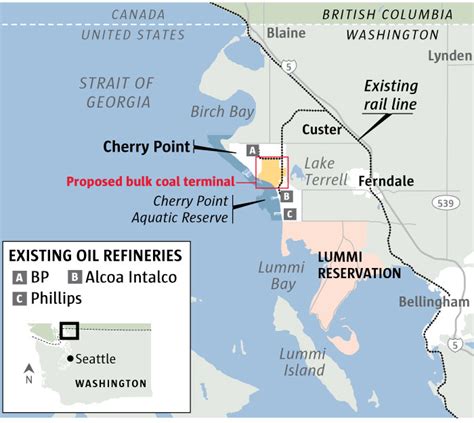 Cherry Point Washington Map - Oconto County Plat Map