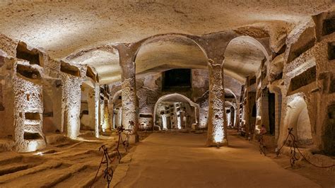 Exploring the Underground World of Rome's Ancient Catacombs