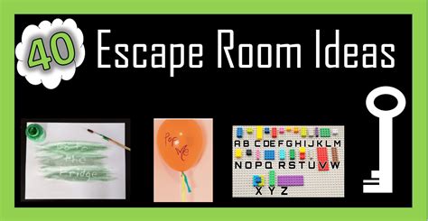 40 DIY Escape Room Ideas - Hands-On Teaching Ideas - Escape Rooms