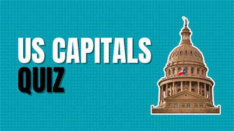 60+ US Capitals Quiz Questions And Answers - Quiz Trivia Games