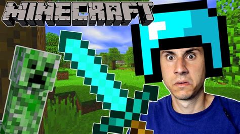 I FINALLY PLAYED MINECRAFT! | Funny Minecraft Gameplay - YouTube