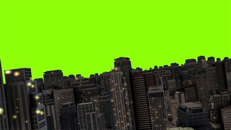 City Fly Through with After Effects and Element 3D GREEN SCREEN FREE | Greenscreen, Green ...